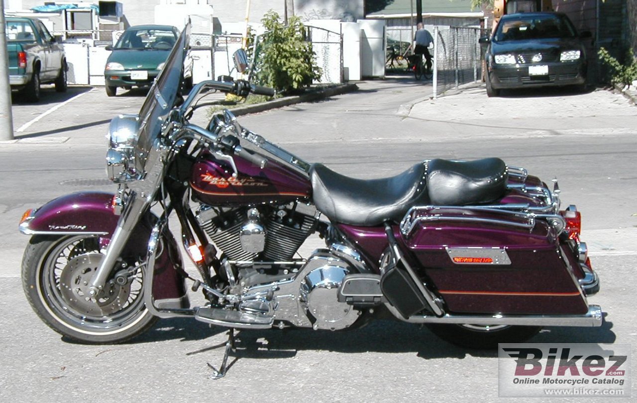 Big A. Pulcini electra glide road king picture and wallpaper from Bikez.com